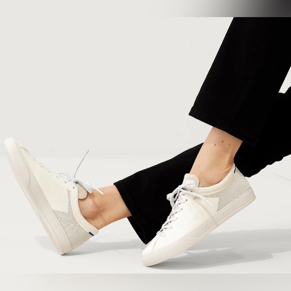 Rothy's Shoes - Rothy's The Lace Up Sneaker in Diamond Twill Women’s Size 9